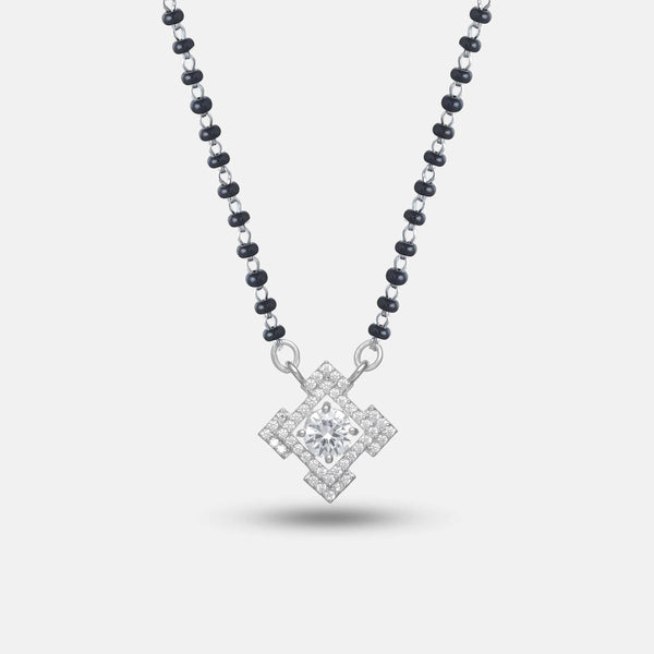 Celestial Charm Silver Mangalsutra