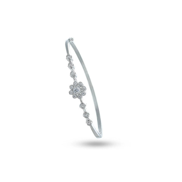 925 Silver Dazzling Flora Kada
