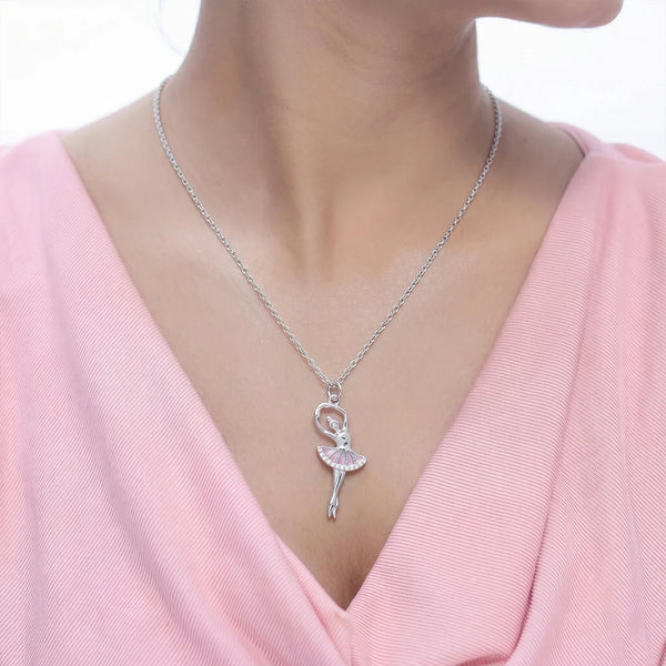 925 Silver Pirouette Grace Pendant