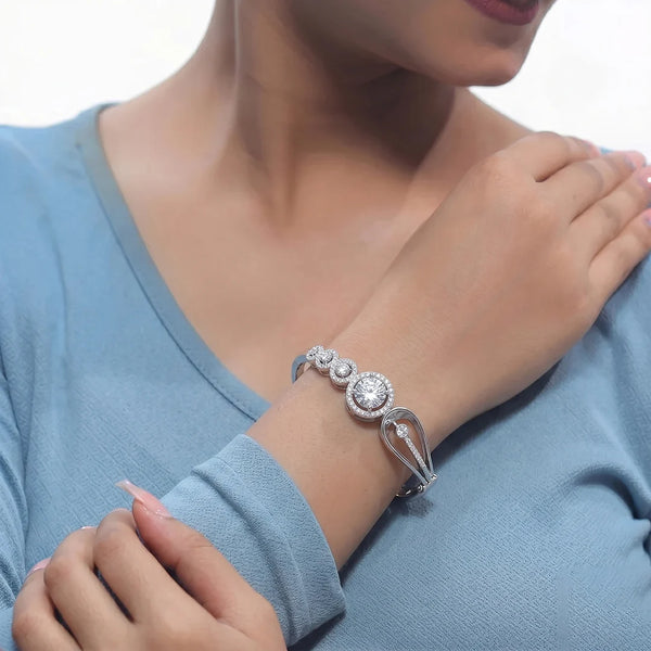 925 Silver Premium Glow Kada