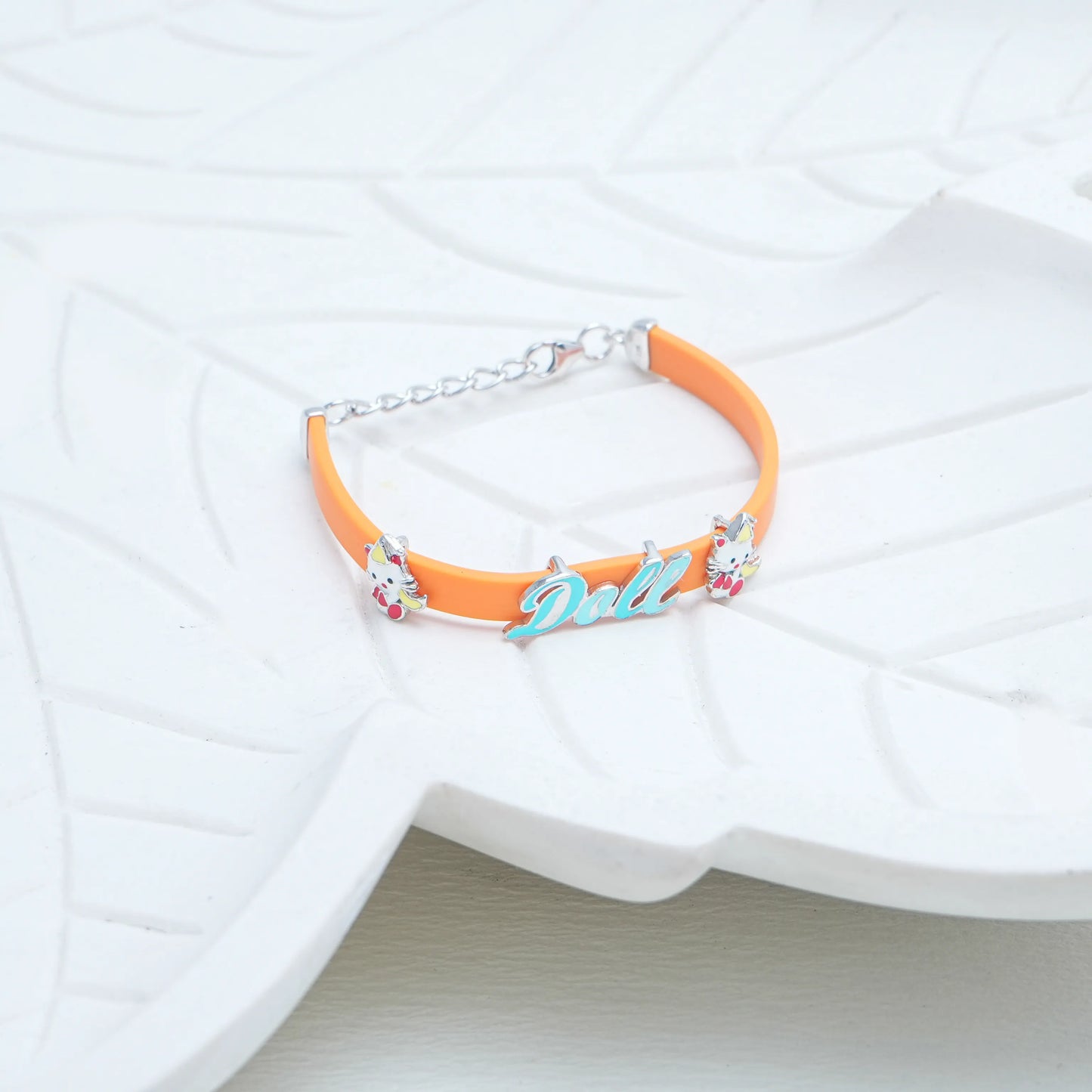Peachy Doll Charm Bracelet
