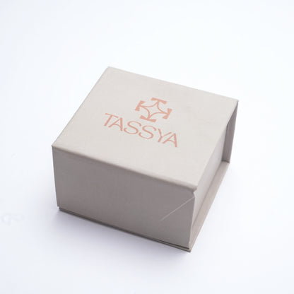 Silver Intertwined Sparkle Studs