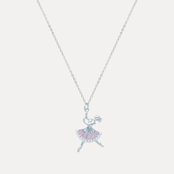 925 Silver Ballerina Glow Pendant