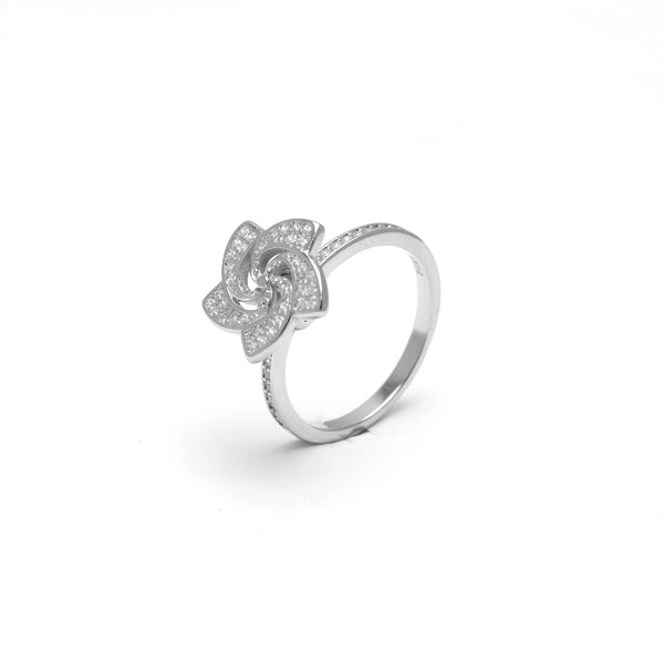 Silver Spiral Ring