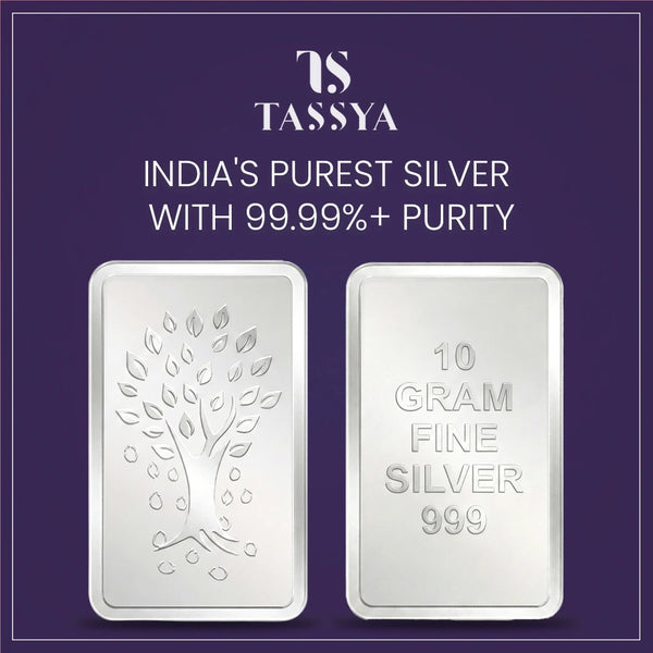 999 Silver 10g Tassya Biscuits