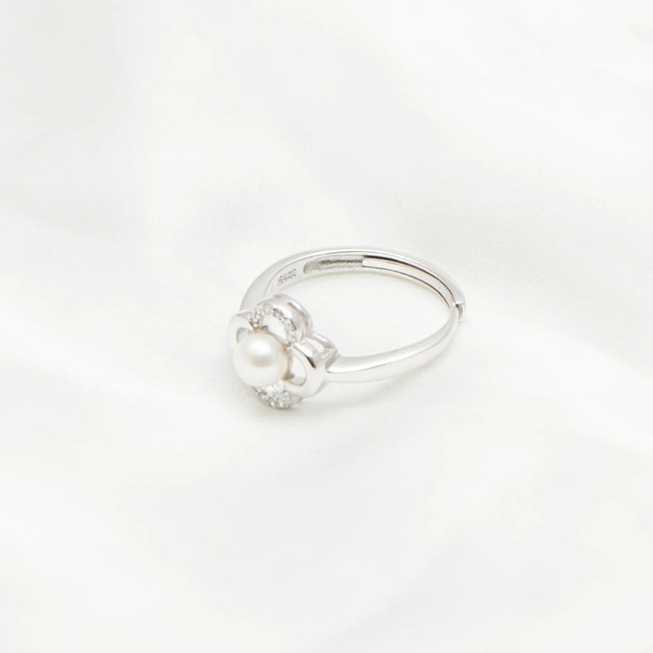 Blossom Pearl Serenity Ring - tassyasilver.com