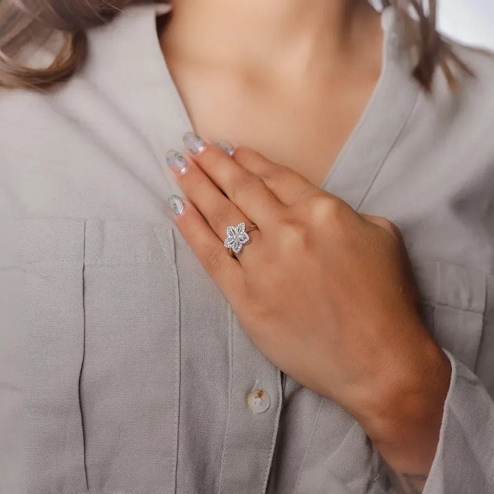 Blossom Silver Ring - tassyasilver.com