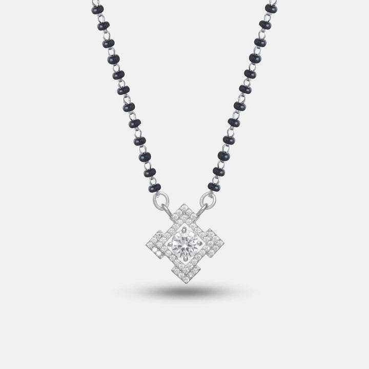 925 silver Celestial Charm mangalsutra – Tassya Silver