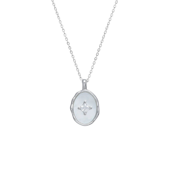 Celestial Reflection Chain Pendant - tassyasilver.com