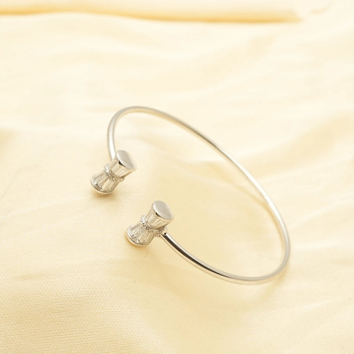 Crystal Hourglass Kada - tassyasilver.com