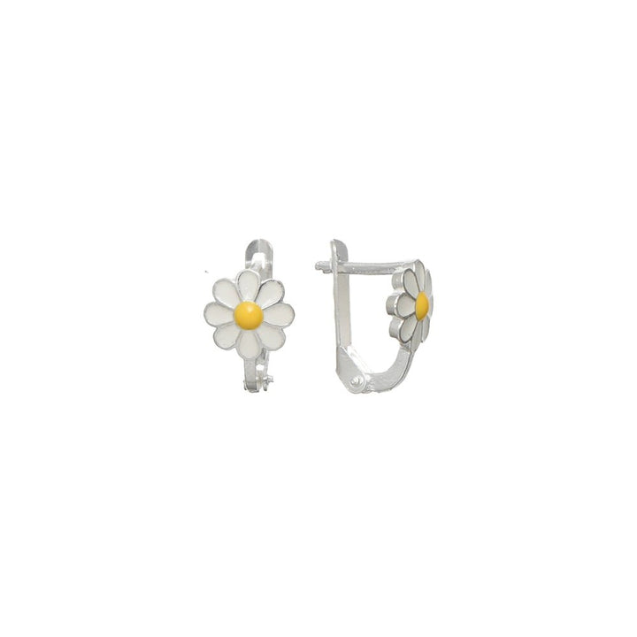Daisy Bloom Hoop Earrings - tassyasilver.com