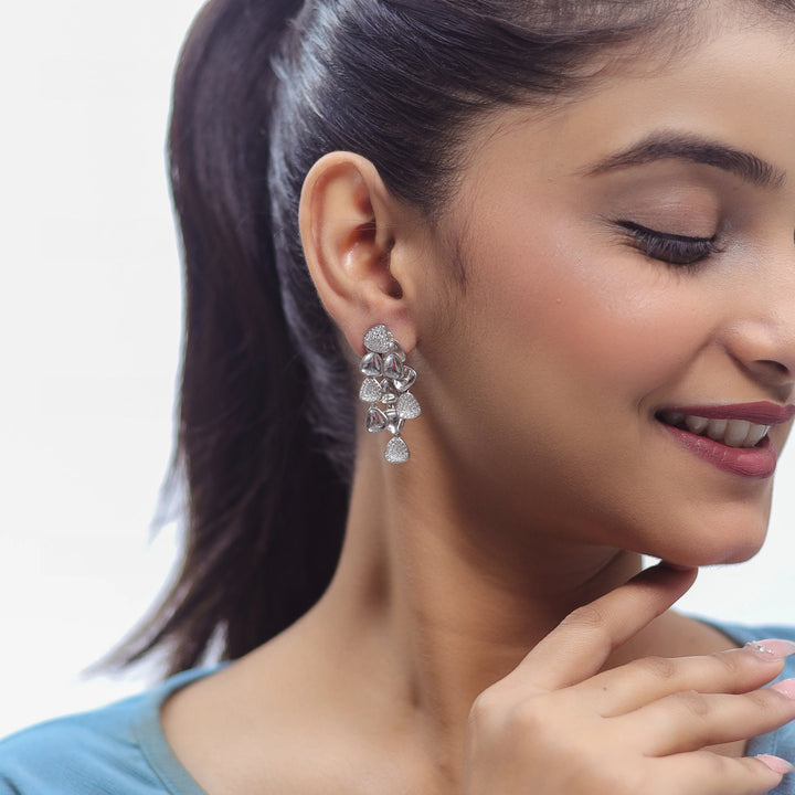 Dewdrop Gleam Earrings - tassyasilver.com
