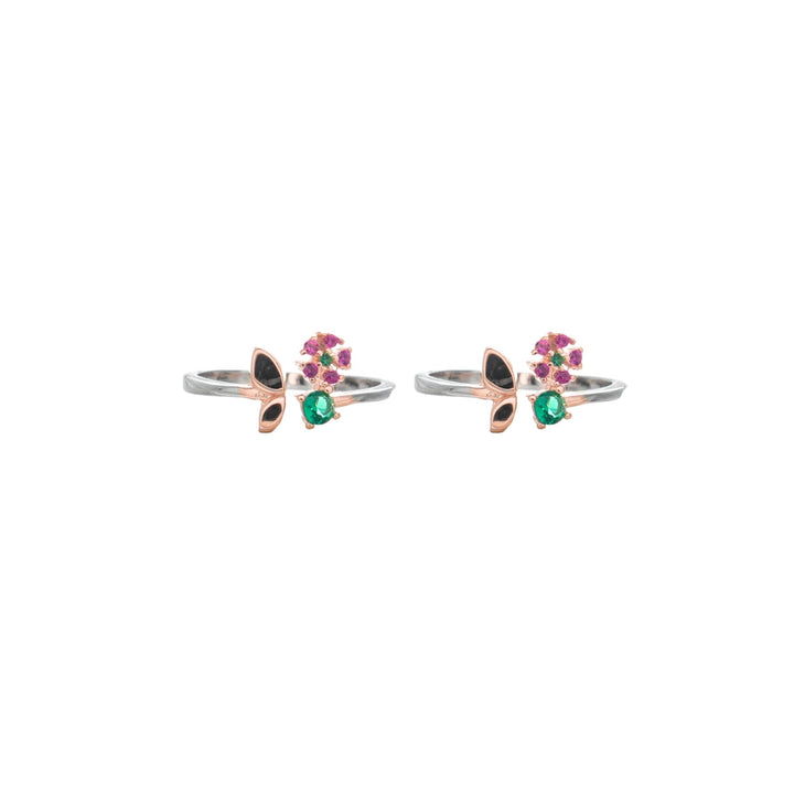 Garden Grace Toe Rings - tassyasilver.com