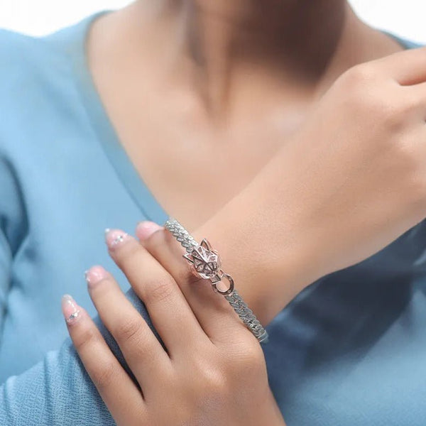 Tassya Silver 925 Guardian Hamsa kada.