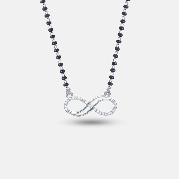 Infinity Silver Mangalsutra - tassyasilver.com