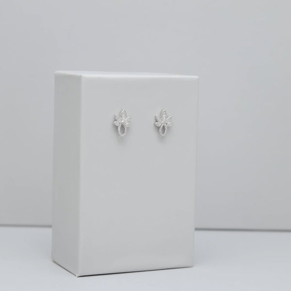925 Silver Leafy Grace Earrings