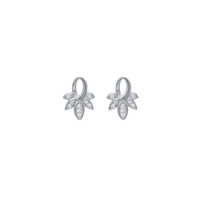 Leafy Grace Earrings - tassyasilver.com
