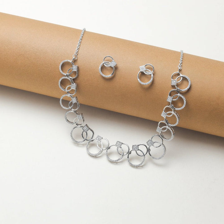 Loop necklace set - tassyasilver.com