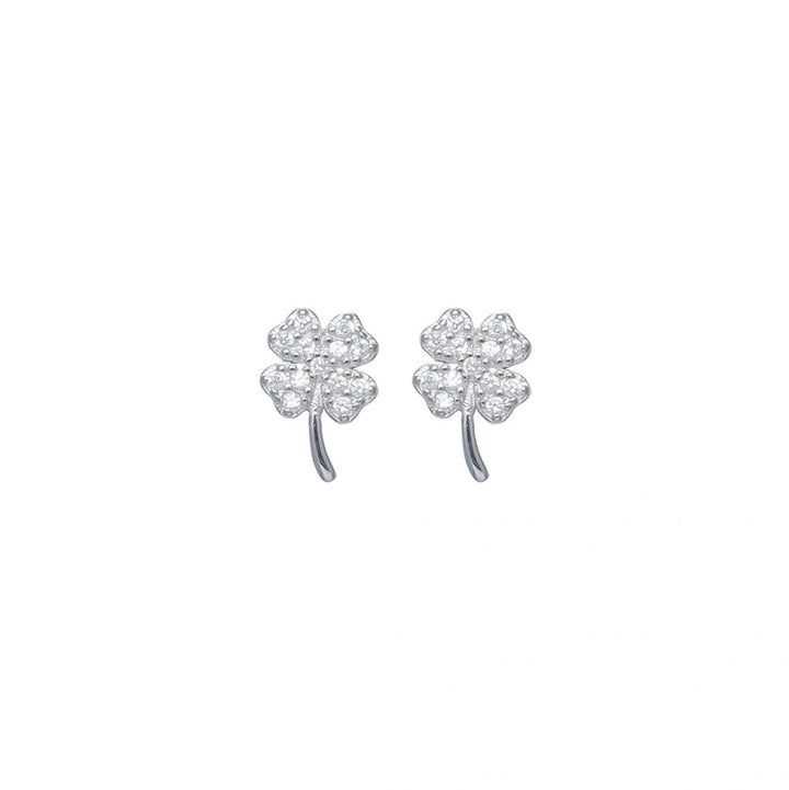 Lucky Clover Earrings - tassyasilver.com