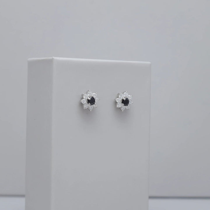 Midnight Star Earrings - tassyasilver.com