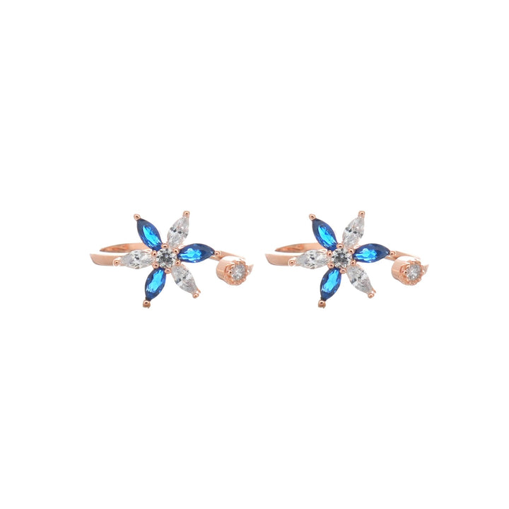 Ocean Bloom Radiance Toe Rings - tassyasilver.com