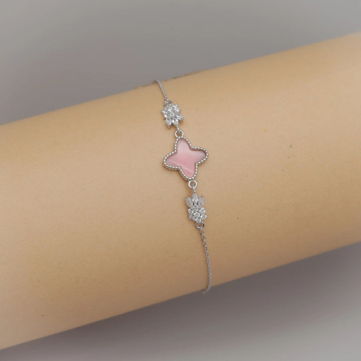 Pink Blossom Bracelet - tassyasilver.com
