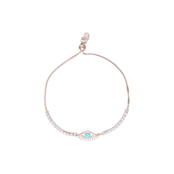 Rosé Glint Eye Bracelet - tassyasilver.com