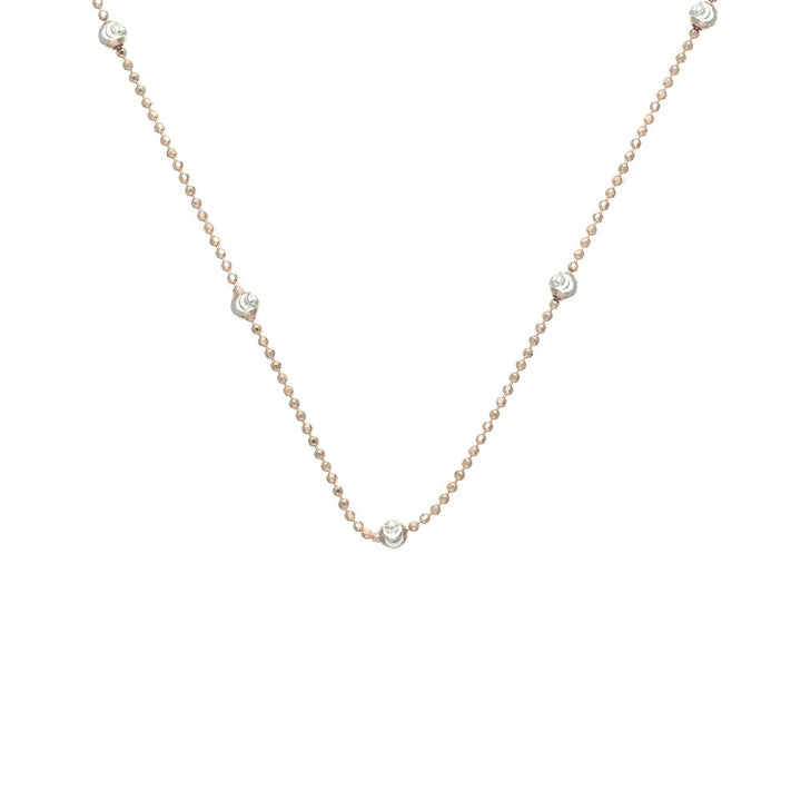 Rose Gold Dainty Chain Pendant - tassyasilver.com