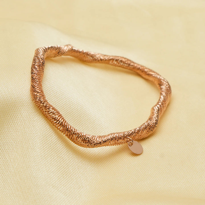 Rosé Mesh Wave Kada - tassyasilver.com