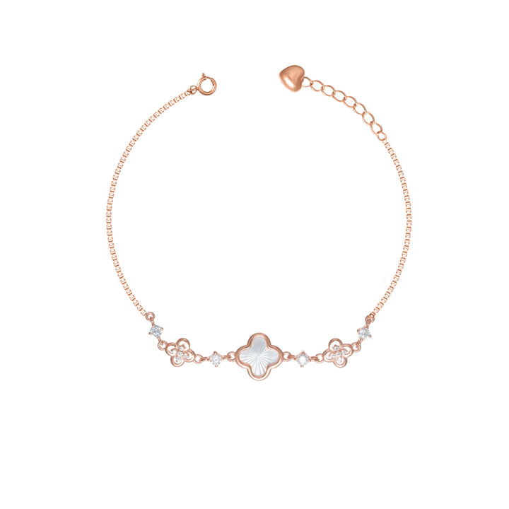 Rosé Petal Bloom Bracelet - tassyasilver.com