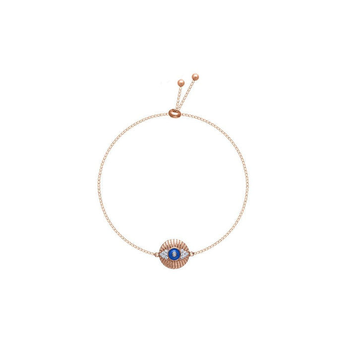 Rose Radiance Evil Eye Bracelet - tassyasilver.com