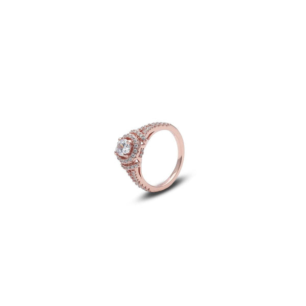 Rosegold Gleam Ring - tassyasilver.com