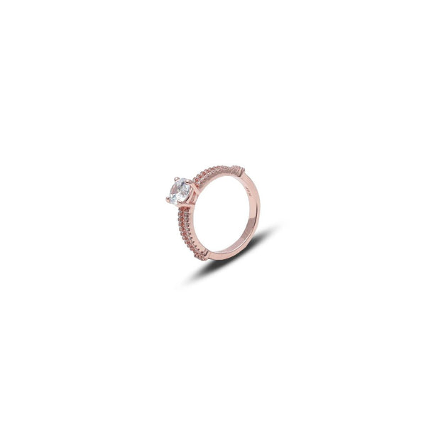 Rosegold Vintage Charm Ring - tassyasilver.com
