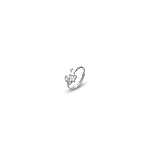 925 Silver Airy Butterfly Ring