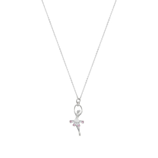 Silver Ballerina - Twirl Chain Pendant - tassyasilver.com
