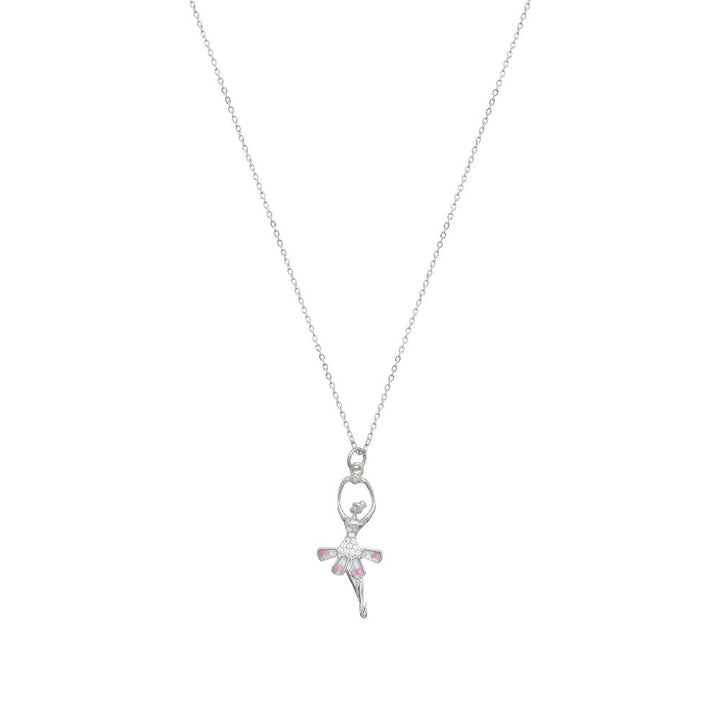 Silver Ballerina - Twirl Chain Pendant - tassyasilver.com