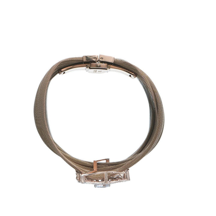 Silver Bloom Lattice Cuff - tassyasilver.com