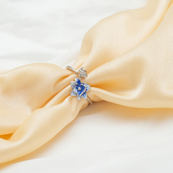 Silver Blossom Charm Ring - tassyasilver.com