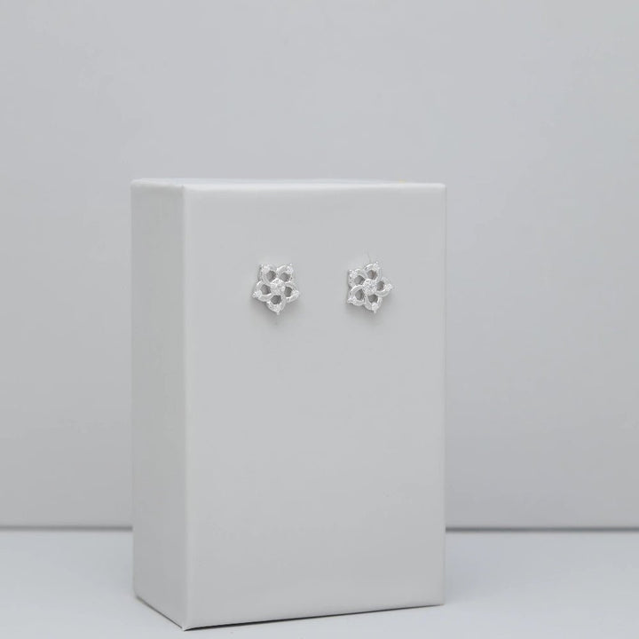 Silver Blossom Earrings - tassyasilver.com