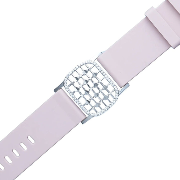 Silver Blush Honeycomb Watch - tassyasilver.com