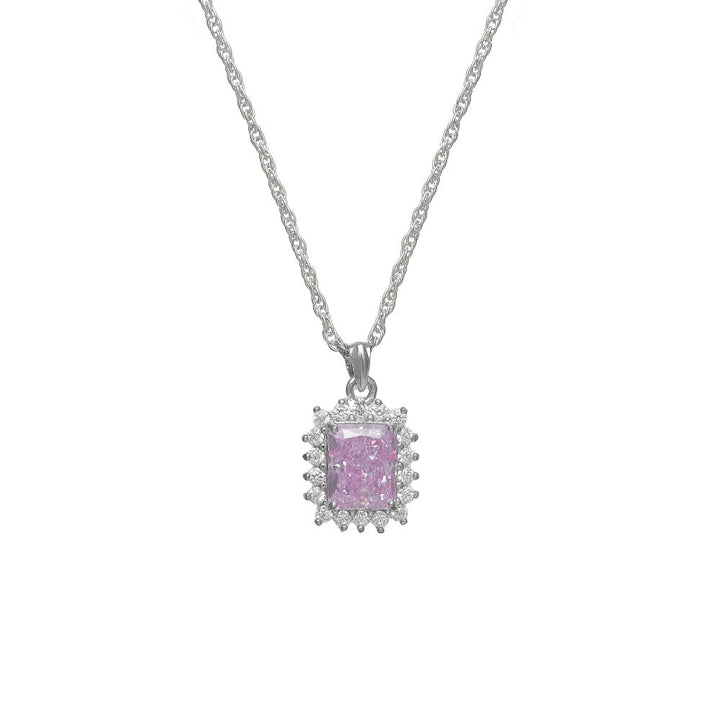 Silver Blush Majesty Chain Pendant - tassyasilver.com