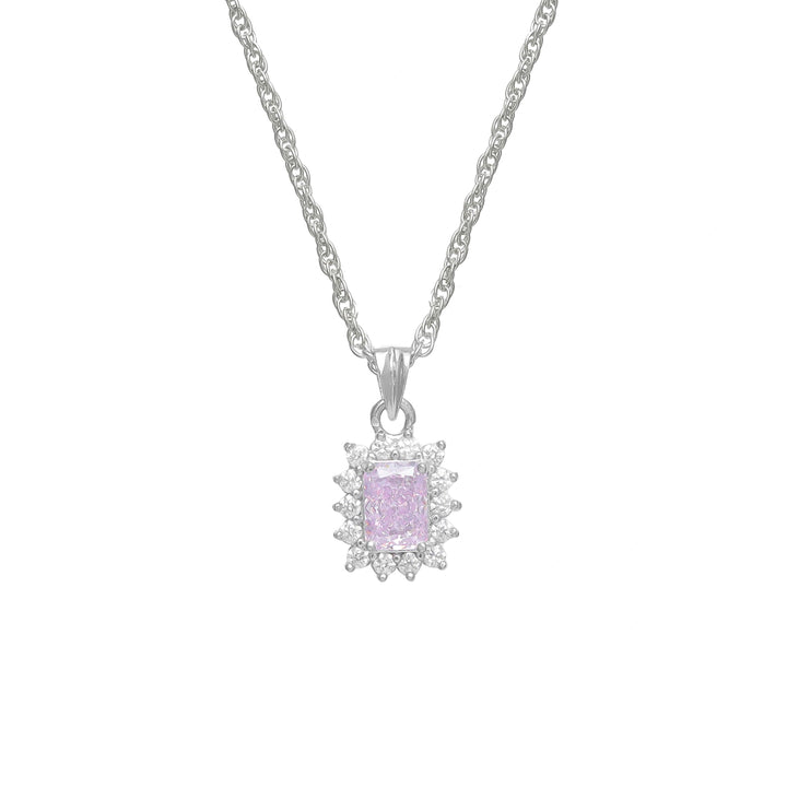 Silver Blush Radiance Chain Pendant - tassyasilver.com