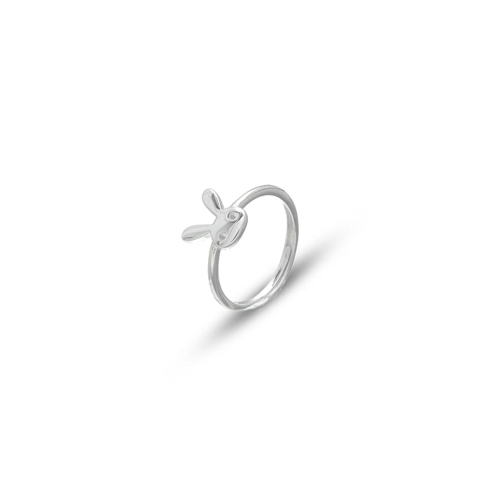 Silver Bunny Bliss Ring - tassyasilver.com