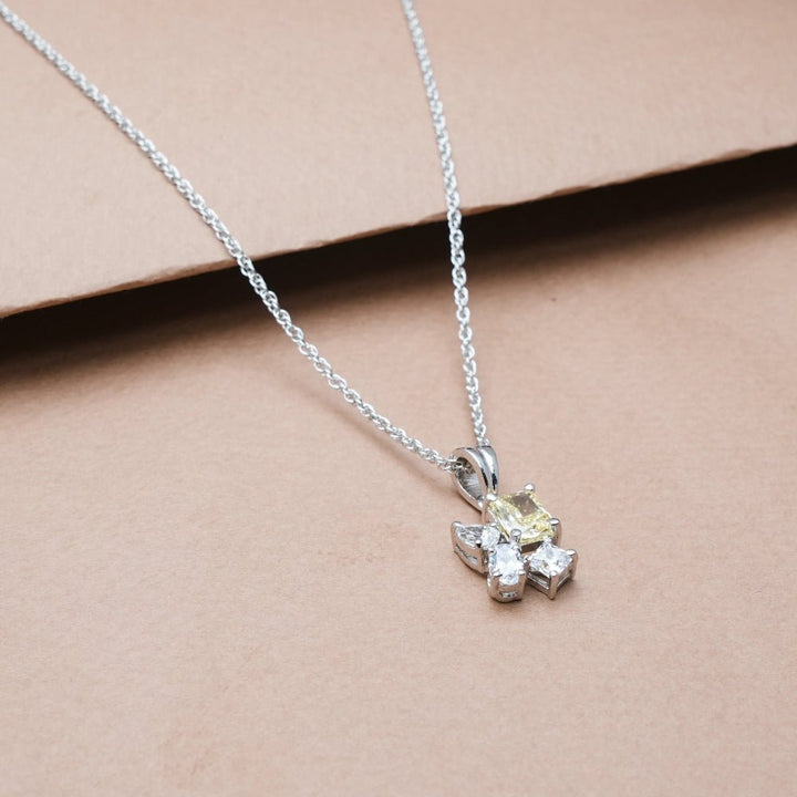 Silver Butter light Charm Chain Pendant - tassyasilver.com
