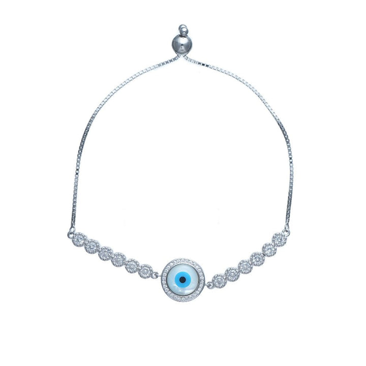 Tassya Silver silver Celestial Eye bracelet in 925 sterling silver