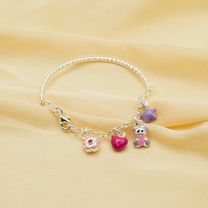 Silver Charm Cutie Baby Kada - tassyasilver.com