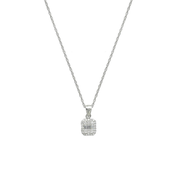 Silver Classic Ice Chain Pendant - tassyasilver.com
