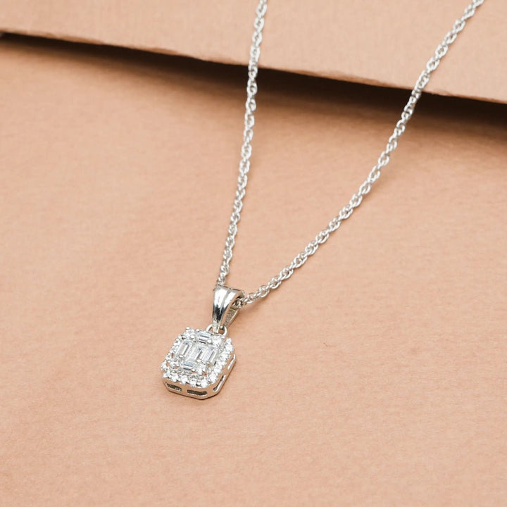 Silver Classic Ice Chain Pendant - tassyasilver.com