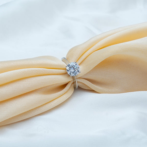 925 Silver Classic Solitaire Ring