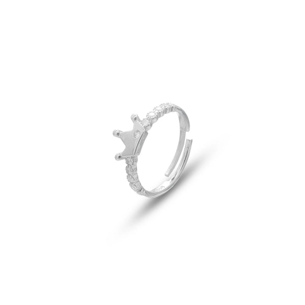 Silver Crown Ette Ring - tassyasilver.com